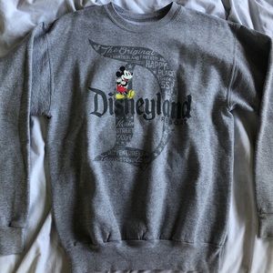 Grey Disneyland Resort sweatshirt